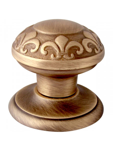 Дверная ручка на розетке Melodia Firenze 1270/70mm Бронза матовая