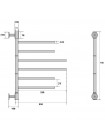 Полотенцесушитель электрический Energy I chrome G3 Double