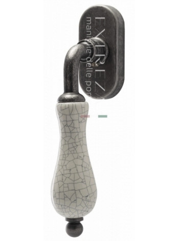 Ручка оконная Extreza DANA CRACKLE (Дана Кракле) 306 HW античное серебро F45