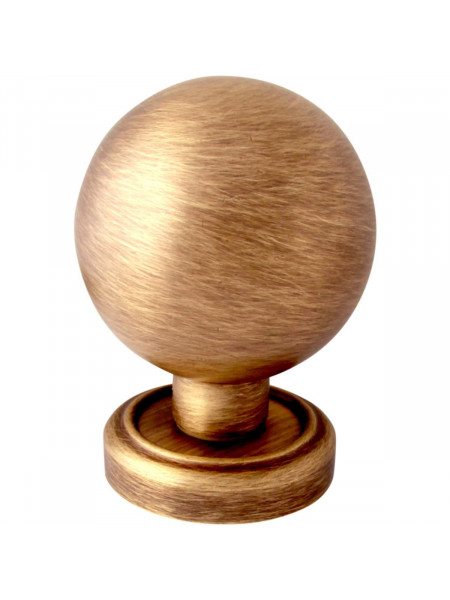 Дверная ручка на розетке Melodia Sfera 261/60mm Бронза матовая