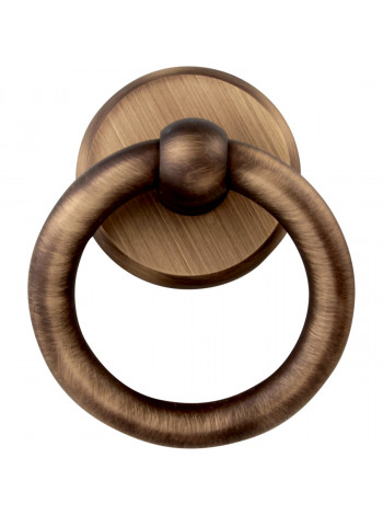 Ручка - гонг Melodia 600 Ring "ANELLO" 110 mm Матовая бронза