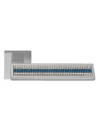 Дверная ручка LINEA CALI "RIFLESSO MESH" 1354 RO 19 CS хром матовый