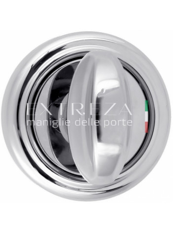 Фиксатор поворотный Extreza WC R01 полированный хром F04