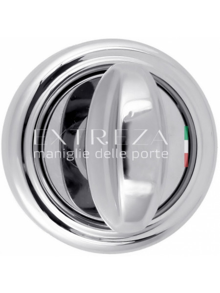Фиксатор поворотный Extreza WC R01 полированный хром F04