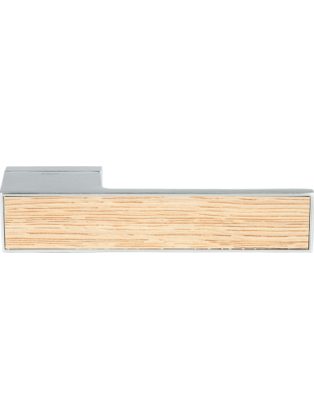 Дверная ручка на розетке Forme Icon 302 Хром матовый