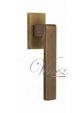 Ручка оконная Venezia Unique "Biblo" FW матовая бронза