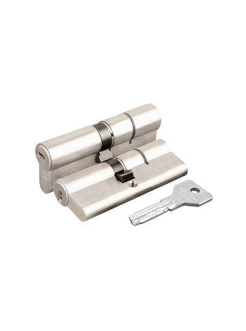 Цилиндровый механизм Cisa ASIX OE300-21.12 (90 мм/35+10+45), НИКЕЛЬ