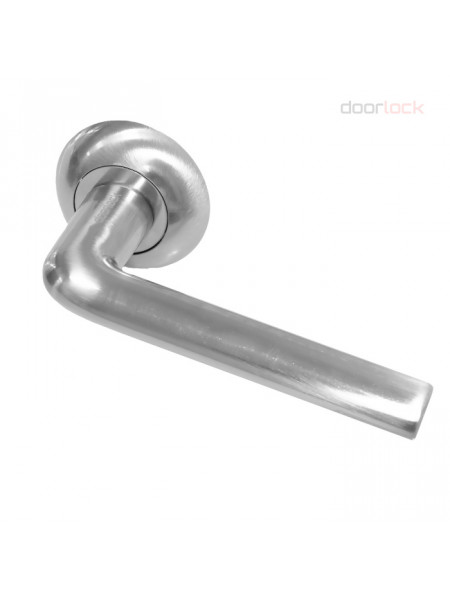 Ручка дверная DOORLOCK Fenix A16R, SNi матовый никель