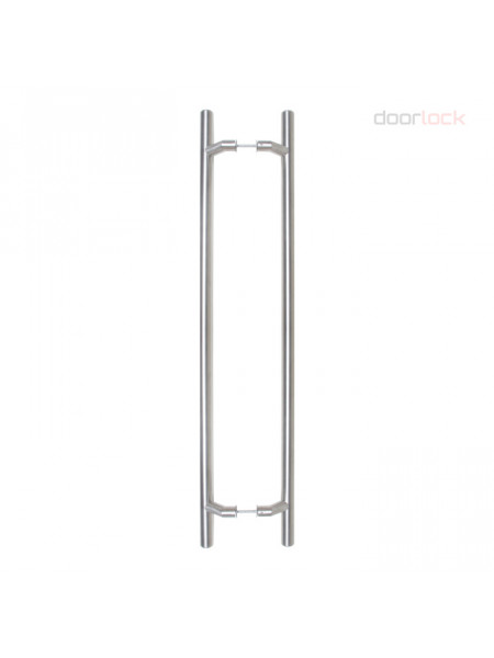 Ручка-скоба DOORLOCK PHS09/32/2ст, 300 мм/500 мм, SSS матовая нержавеющая сталь