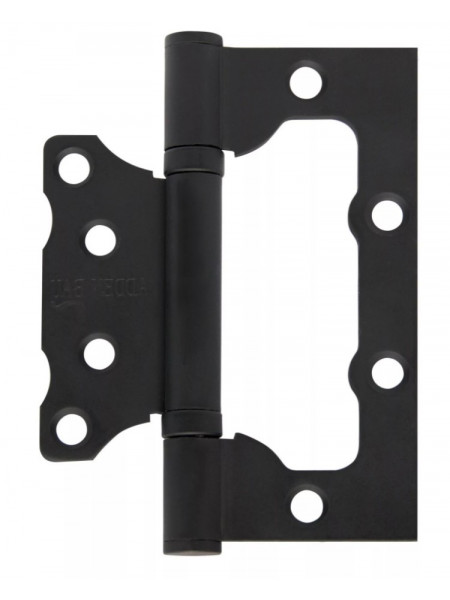 Петля универсальная без врезки ADDEN BAU 100X75X2.5 BUT BLACK Черный