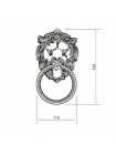 Дверное кольцо Pasini Lion Knocker Ogv Бронза