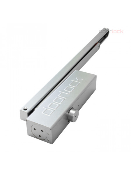 Дверной доводчик DOORLOCK DL340S/N EN 1-4 серебристый